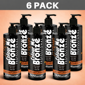 Colour Me Bronze Professional - TANtoner Moisturiser - 6 pack