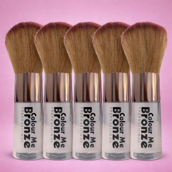 Blending Brush_5 pack_FINAL_with shadow Colour Me Bronze Professional - Blending Brush 5 pack