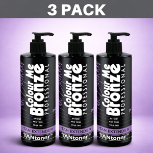 Colour Me Bronze Professional - TANtoner Tan Extender - 3 pack
