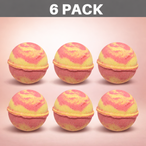 Colour Me Bronze Professional - TANblast Bath Bombs - Champagne & Strawberries - 6 pack