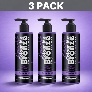 Colour Me Bronze Professional - TANtoner Body Wash - 3 pack