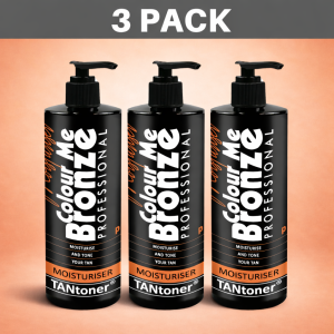 Colour Me Bronze Professional - TANtoner Moisturiser - 3 pack