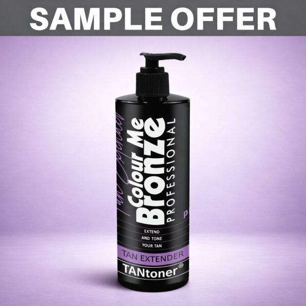 TANtoner Tan Extender Sample_FINAL_with shadow Colour Me Bronze Professional - TANtoner Tan Extender