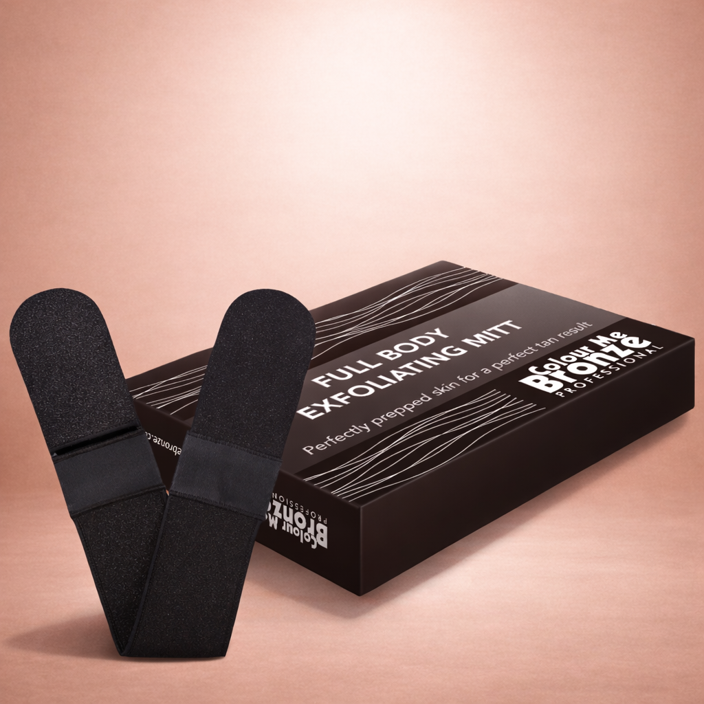 Full Body Exfoliating Mitt_Single Image_FINAL_with shadow Colour Me Bronze Professional - Full Body Exfoliating Mitt