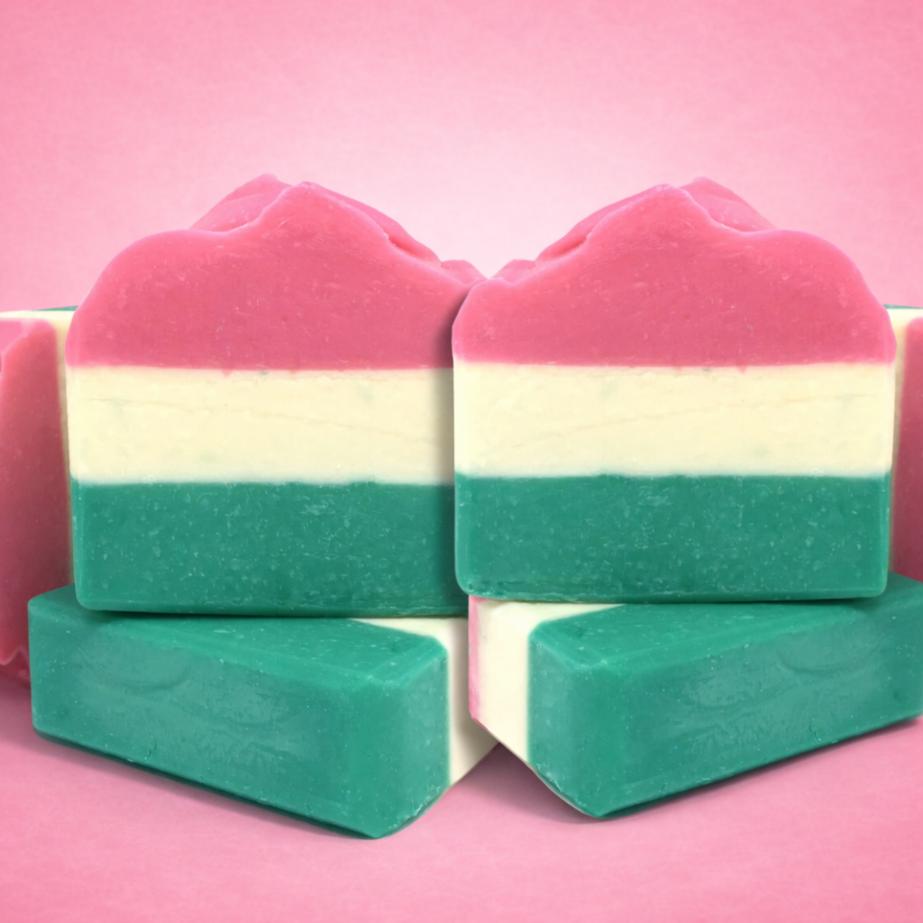 TANsafe Soap - Watermelon_Single Image_FINAL_with shadow Colour Me Bronze Professional - TANsafe Soap